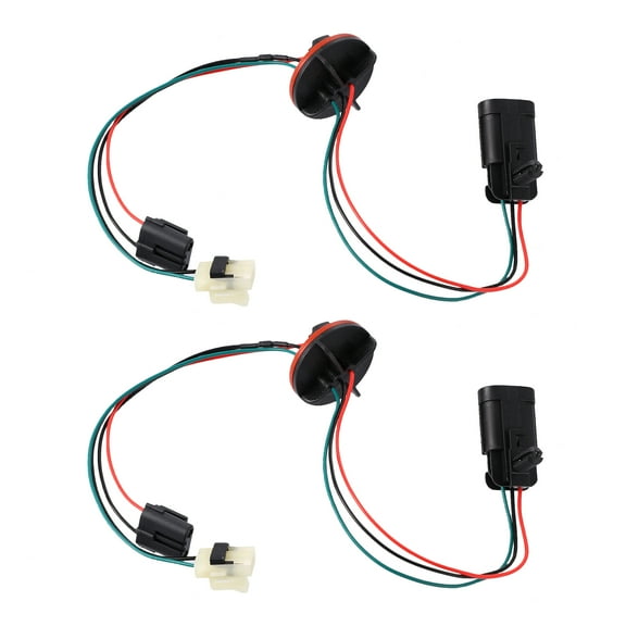 2 Pcs Car Headlight Lamp Wiring Harness Light Wire 68193062AB 628193062AA for Dodge for Ram 1500 2500 3500 4500 5500