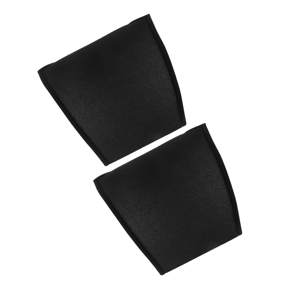 2 Pcs Car Headrest Cover Liner Outdoor Seat Cushions Cars Black