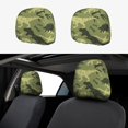 2 Pcs Car Headrest Cover Soft And Comfortable To Protect The Car