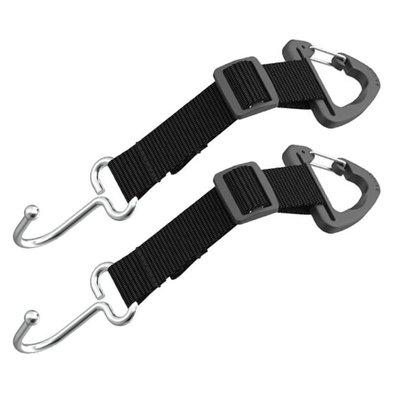 FUEENIRVA Stainless Steel Car Seat Headrest Hook, Multipurpose Organizer for Bags, Coats, Backpacks, and Practical