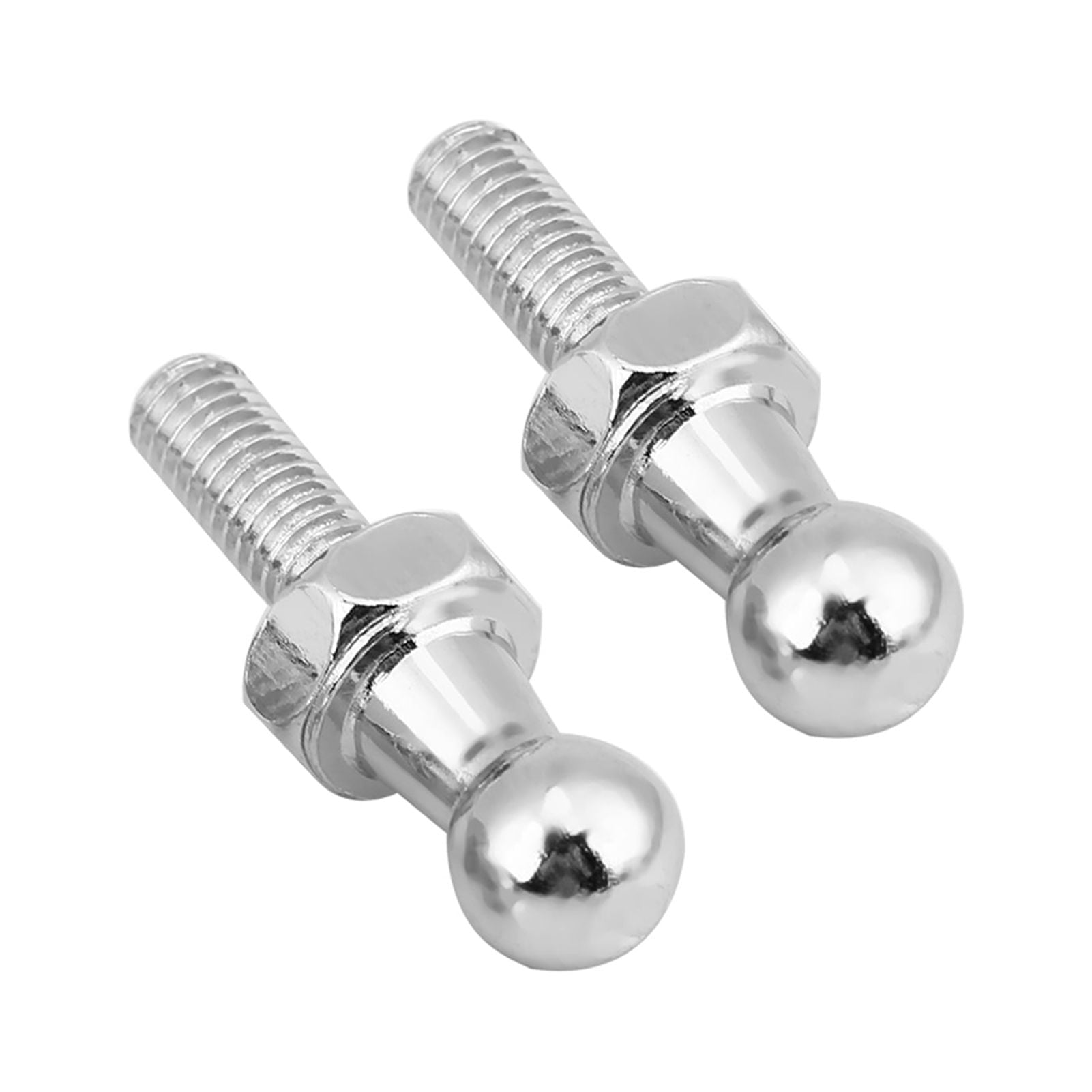 2 Pcs Car Iron Ball Stud Bolt M6 for Gas Struts Ball Ended