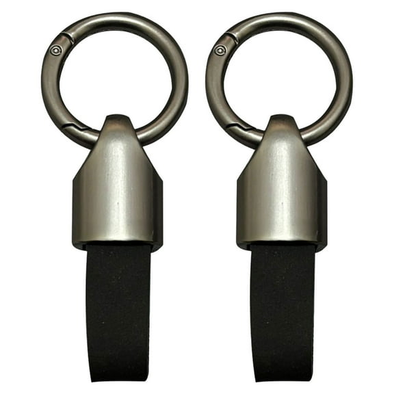 2 Pcs Car Key Chain Microfiber Lovers