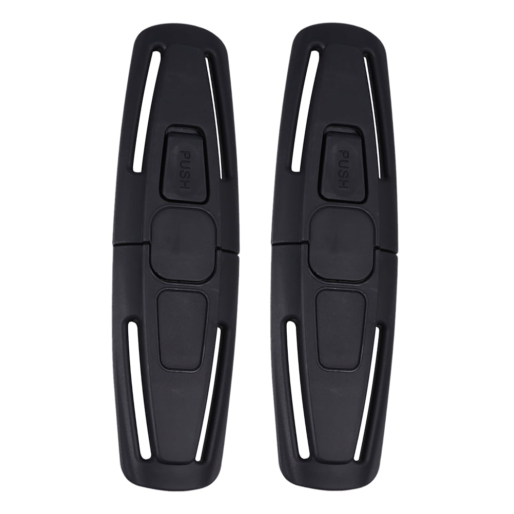 Icolorfuled 2 Pcs Car Safety Seat Strap Belt Buckles, Baby Safety Chair Chest Clip Buckles