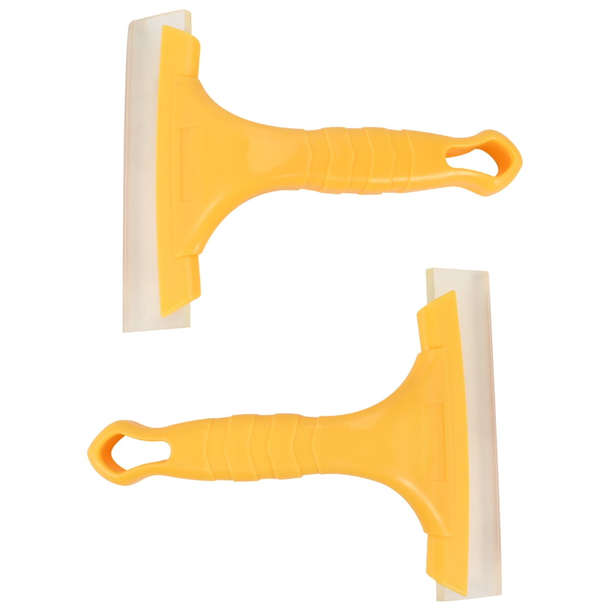 FONDOTIN 2-Pack Yellow Car Film Scrapers Multipurpose Glass Wipers for ...