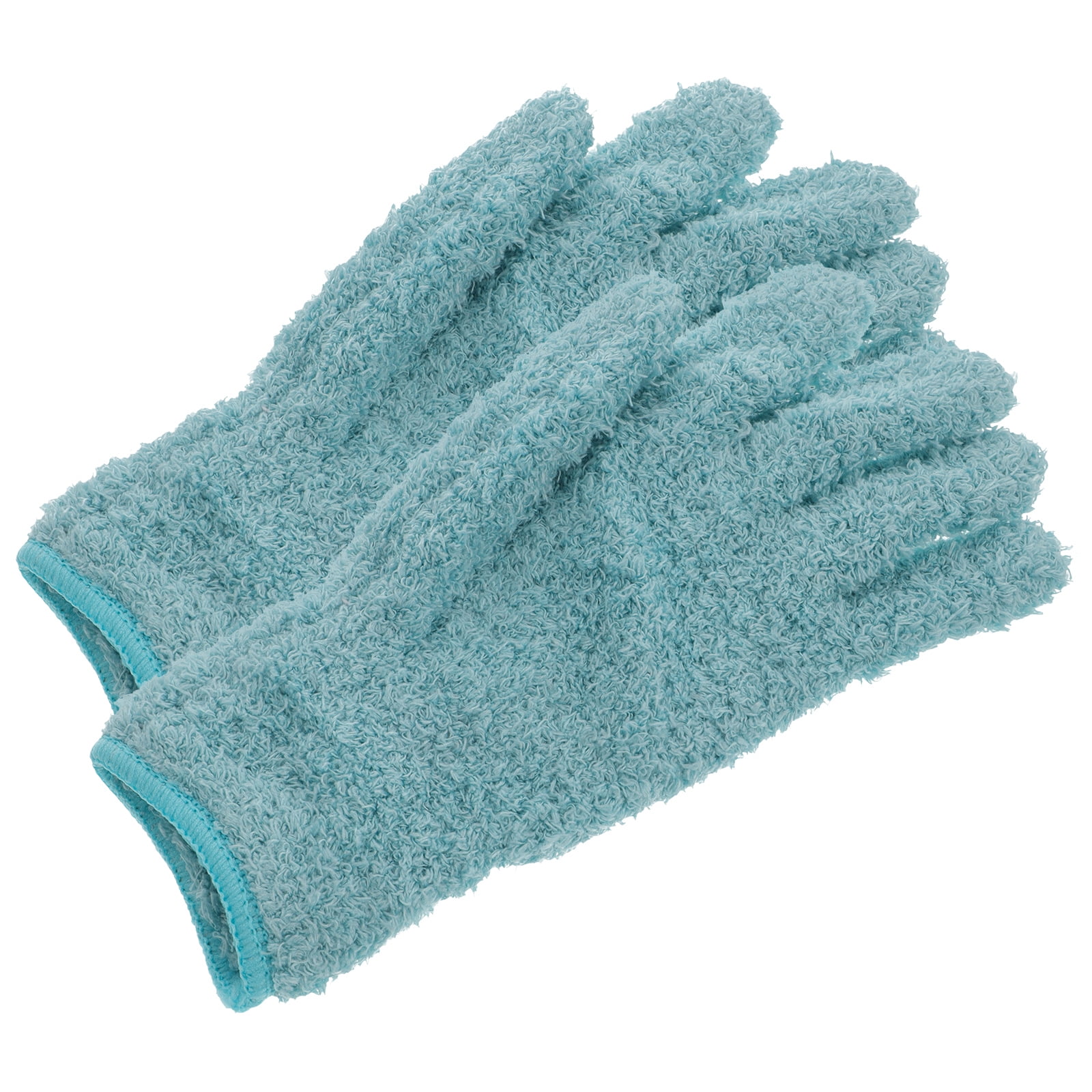 2 Pcs Car Wash Mitt Washing Mitts Appliance Cleaner Gloves Microfiber Cleaning Hand Absorb Water Superfine