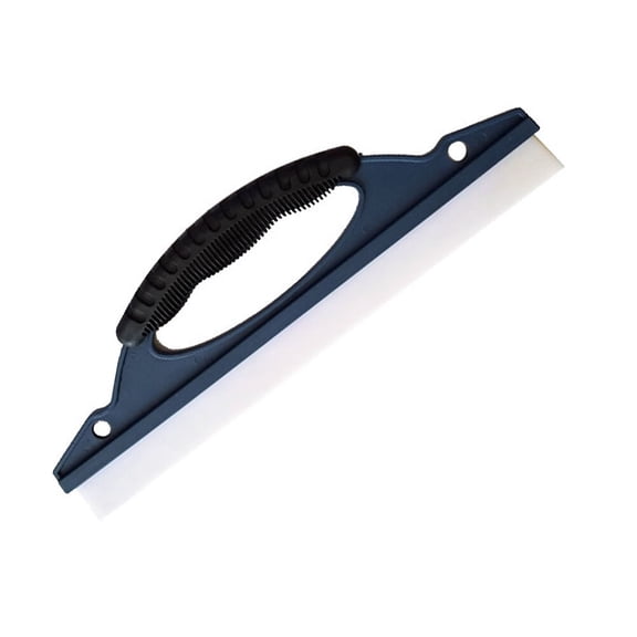 UKCOCO 2Pcs Car Window Squeegee for Interior and Exterior Use with Comfortable Grip Assorted Color