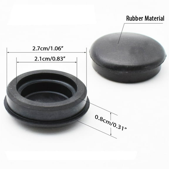 2 Pcs Car Wiper Arm Bolt Nut Cover Cap For Hyundai i30 Kia Sorento Ceed 1I706041