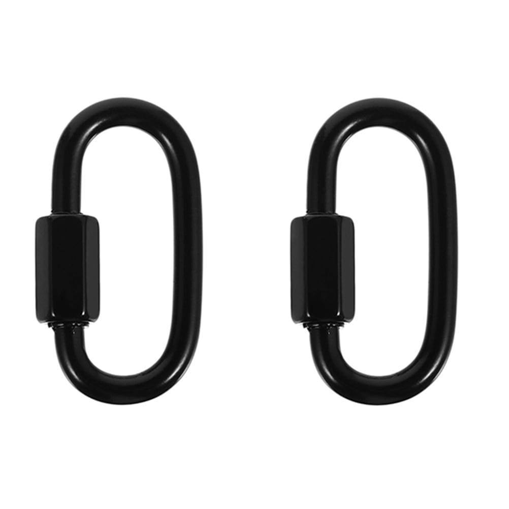 2 Pcs Carabiner Climbing Rope Connector Climbing Rope Supply The Chain