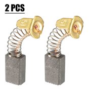 2 Pcs Carbon Brushes For Motor Angle Grinder 15mm x 8mm x 5mm Tool