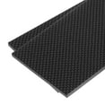thumbnail image 1 of 2 Pcs Carbon Fiber Sheet 125x75x4mm Glossy Surface Pultruded Flat Carbon Fiber Strip Plain Weave Panel Sheet, 1 of 6