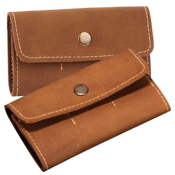 2 Pcs Card Case Memory Storage Holder Organizer Box Deck Pu