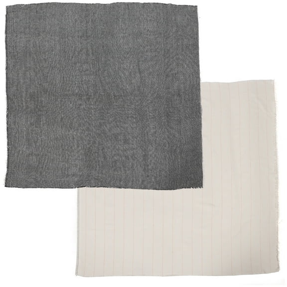 2 Pcs Carpet Backing Rugs Nonslip Fabric Tufting Cloth Fabric Floor Mat Liners Non-slip Floor Mat Cloth