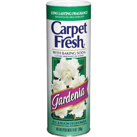 2 Pcs Carpet Fresh 14 Oz. Gardenia Rug & Room Carpet Deodorizer