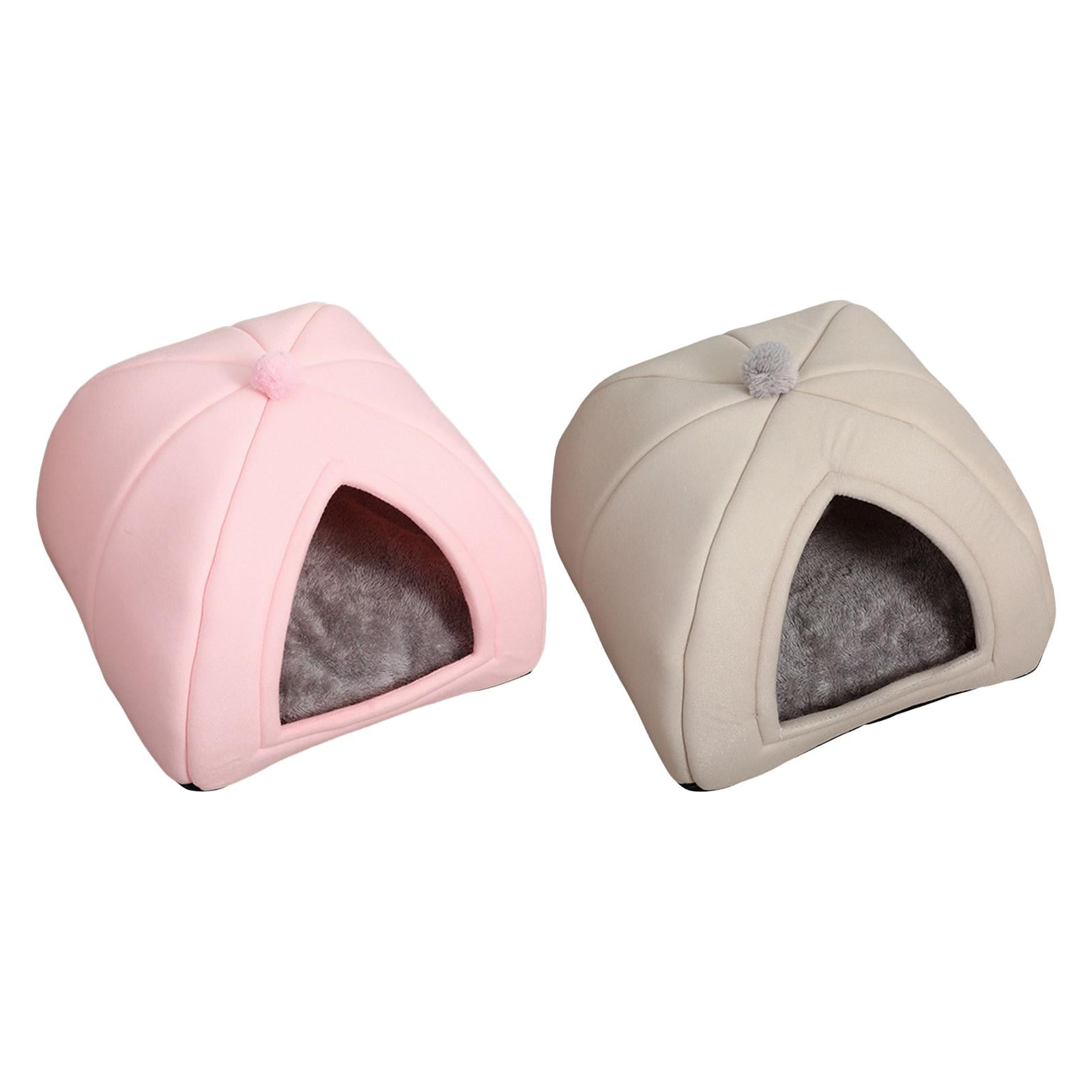 2 Pcs Cat Bed for Indoor Cats Small Tent Cave for Kittens and Small