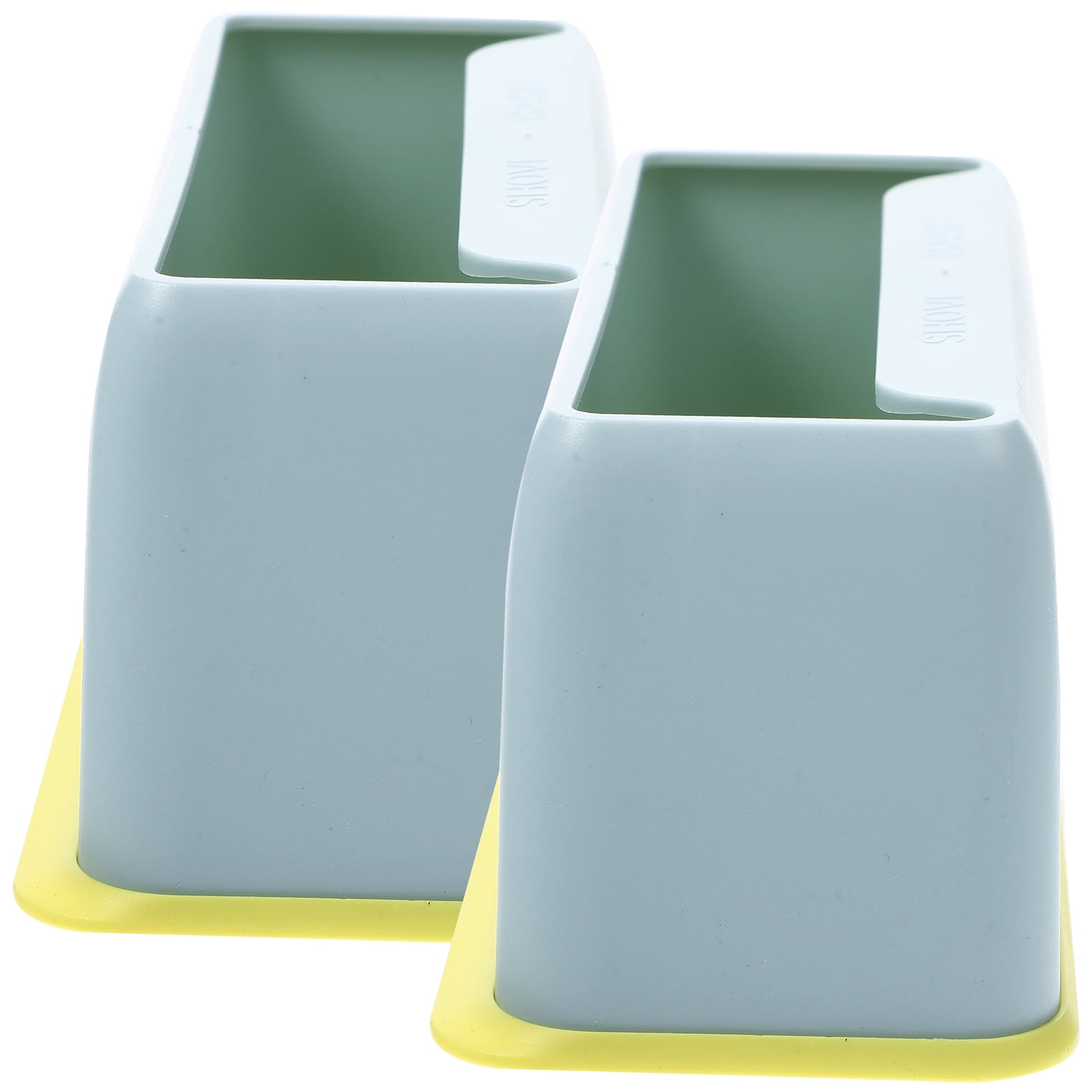 2 Pcs Cat Litter Scooper Holder Base Holders Storage Household Plastic