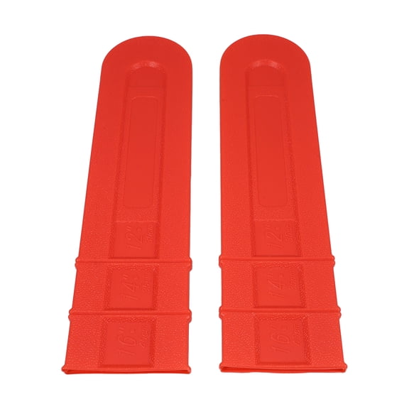 Homoyoyo Orange Pe Chainsaw Scabbard Guard Durable Protection for Chainsaw 2Pcs