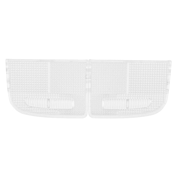 2 Pcs Ceiling Lampshade 7.00X5.00X1.00CM Transparent