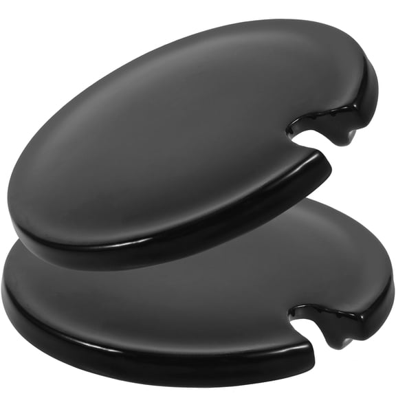 2 Pcs Ceramic Lid Heat-resistant Cup Covers Mug for Decor Seal Portable Travel Lids Stackable