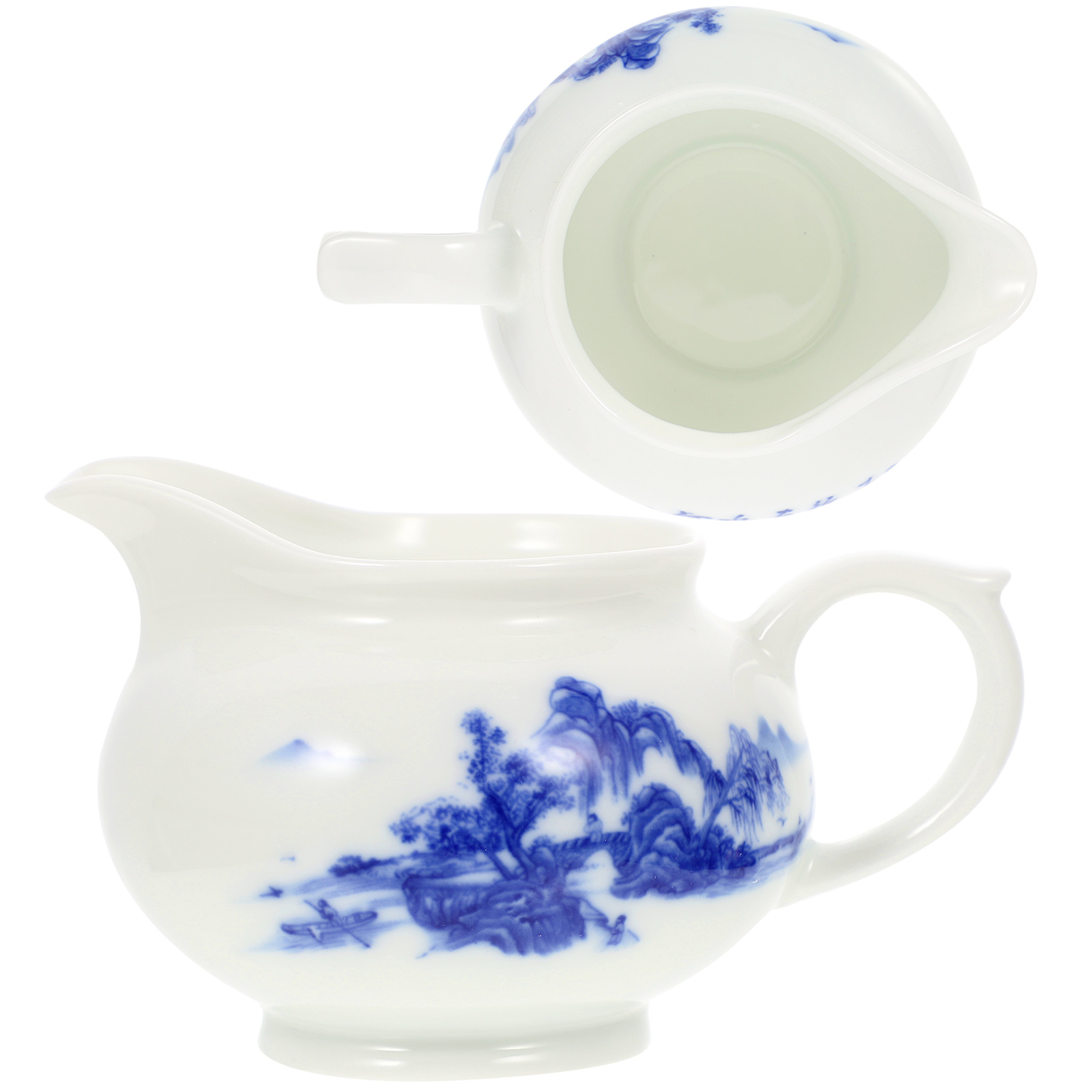 2 Pcs Ceramic Sauce Pot Milk Gravy Boat Saucier Boats Container