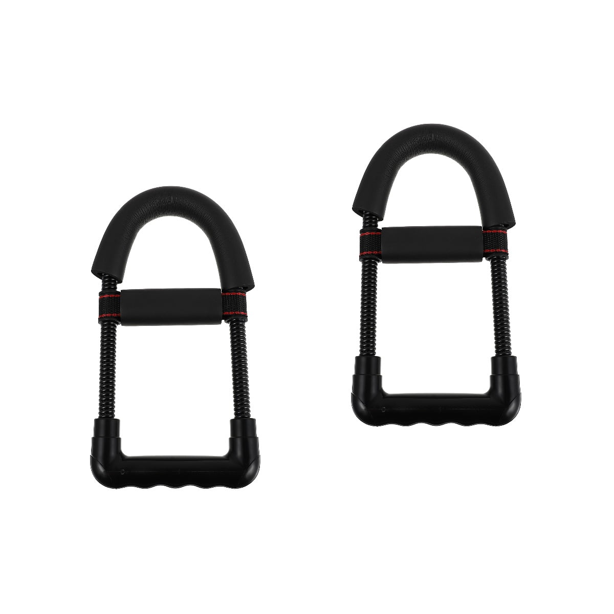 Mobutofu Forearm Strength Trainer Black for Wrist and Finger Power 2Pcs