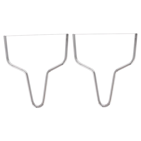 CHICHUMID Home Users Cheese Slicers 2Pcs 5.9X5.1X0.2In Stainless Steel