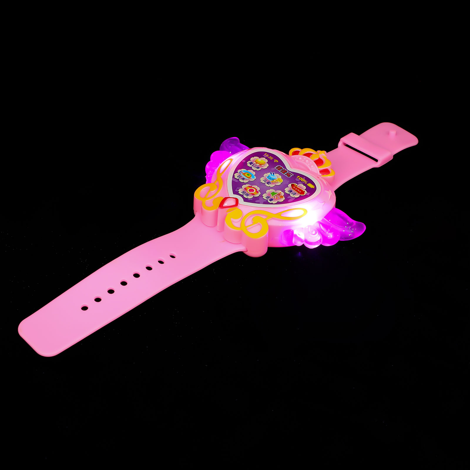 2 Pcs Children Watches Toy Educational Toys Creative for Kids Puzzle Plastic Baby