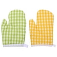 2 Pcs Children's Thermal Gloves Cooking Mittens Kitchen Accessory Bbq