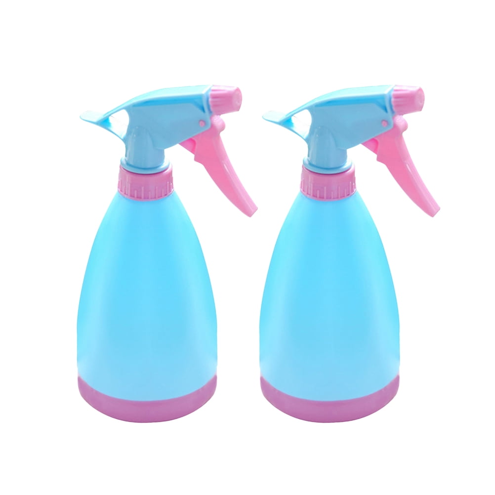 BESPORTBLE 2-Pack Pink Watering Cans - Adjustable Spray Head (Stream Or Mist), 8.27" Tall, Plastic