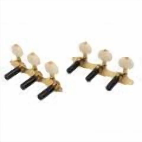 2 Pcs Classical Guitar Tuners 3L3R Acoustic Guitar String Tuning Pegs Dragon Scales Tuners Machine Head