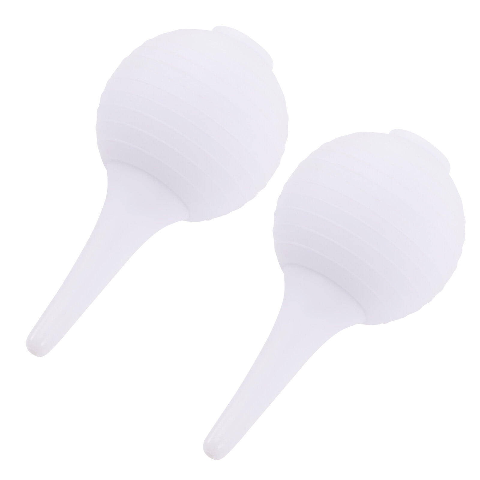 2 Pcs Cleaning Tools Ear Wash Ball Rubber Squeeze Bulb Baby Syringe