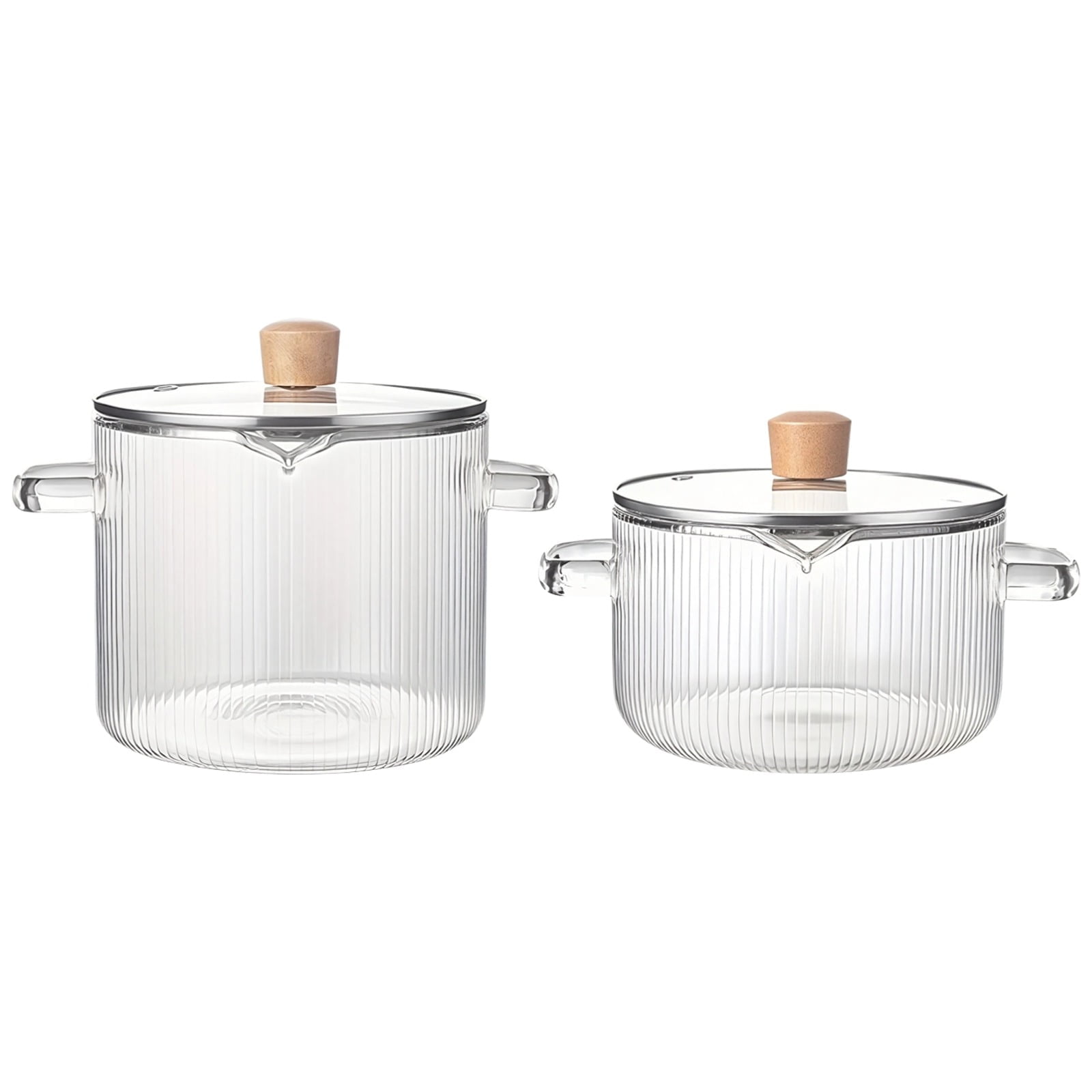 Cool Glass Cooking Pot Set Gallery