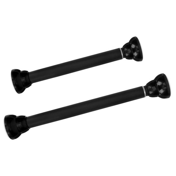 2 Pcs Clothes Rail Shower Curtain Rod Bar Window Rods Flexible Telescoping Pole Bathroom Clothesline Rope