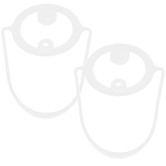 2 Pcs Coffee Tumbler Coffee Mugs Portable Cup Sleeves Water Cup Carrying Straps White Cup Supply