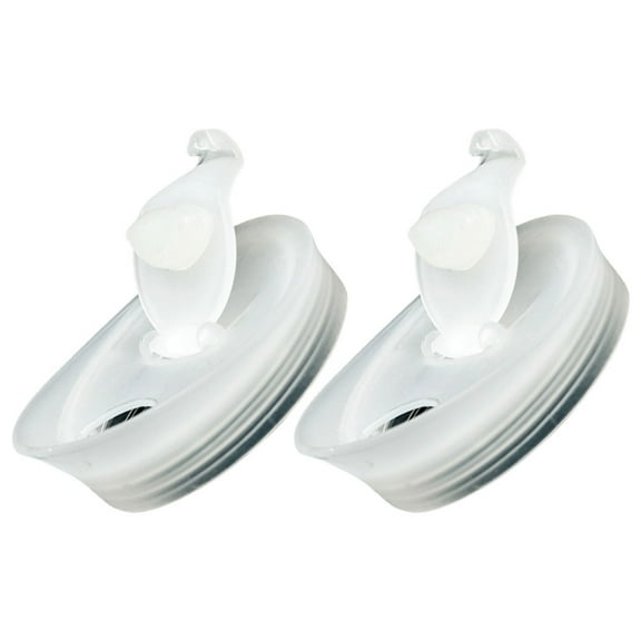 Transparent Plastic Water Pitcher Lids with Good Sealing and Durability for Replacing 2pcs