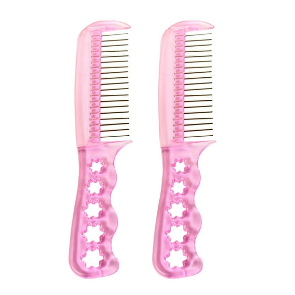 2 Pcs Comb Wig Brush for Synthetic Wigs Hair Wire Curly Human Girls Dolls Women's