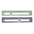 thumbnail image 1 of FELTECHELECTR multipurpose drawing ruler Compass Rulers Assorted Color Engineers 2pcs, 1 of 8