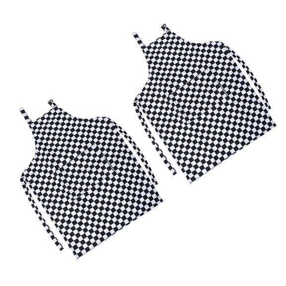 2-Pack Adjustable Cooking Aprons for , Baking Apron Set, Simple and Chef Costume Accessories
