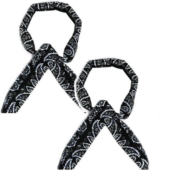 2 Pcs Cooling Neck Wrap, Ice Wrap Scarf Neck Bandana Cooler for Hot Weather Summer Women Men Walking Riding Outdoor