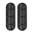thumbnail image 1 of OULII Back to School Cables Organizer Black 2Pcs 2.5*0.8In, 1 of 4