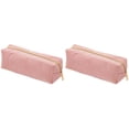 thumbnail image 1 of 2 Pcs Corduroy Pencil Pouches, Aesthetic Pencil Boxs, Zipper Pen Bags, Cute Stationery Organizer, Multipurpose Storage Pouches, Portable Pencil Bags, Soft Fabric Carry Cases, Travel Brush Pouches, 1 of 5