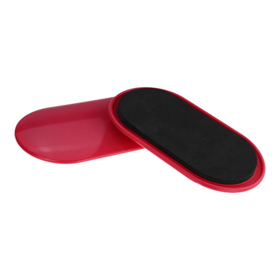 2 Pcs Core Sliders Exercise Gliding Discs Ab Fitness Trainer with ABS Material for Adults Gym Travel Workouts