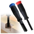 thumbnail image 1 of 2 Pcs Corner Chisel, 90° Square Mortise Hinge Recess Wood Chisel Tool for Cutting Mortised Door, 1 of 7