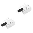 thumbnail image 1 of 2 Pcs Corner Chisel for Woodworking Right Angle Tool for Mortising and Door Lock Grooves for Timber Framing and Home Renovation Projects, Silver, 1 of 9