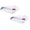 thumbnail image 1 of 2 Pcs Cotton Terry Kitchen Dish Cloths, Ultra Soft and Absorbent Dish Towels for Kitchen, Perfect for Drying and Washing Dishes, 12x12 Inch, White, 1 of 6
