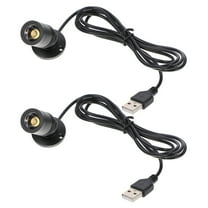 2 Pcs Counter Small Spotlight 4.30X2.90X2.90CM Black