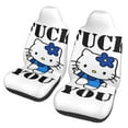 2 Pcs Cute Hello Kitty Seat Cover Vehicle Seat Protector Universal