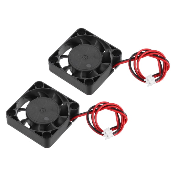 2 Pcs DC24V Brushless Cooling Fan DC24V 0.12A 40x40x10mm 2Pin 2Wire High Speed Quiet for 3D Printer Computer Case Video Equipment DIY Ventilation Project