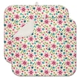 thumbnail image 1 of 2 Pcs Daisy Floral Dish Drying Mat - 16 X 18 Inch Absorbent Microfiber Kitchen Counter Mat – Quick-Dry Dish Rack Alternative, Dish Drying Pad for Dishes, Cups, Utensils, Pots & Pans, 1 of 3