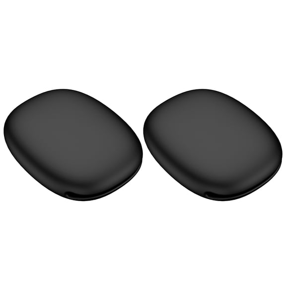 2 Pcs Data Cable Storage Box Earbuds Sport Headphones Mini Travel Black