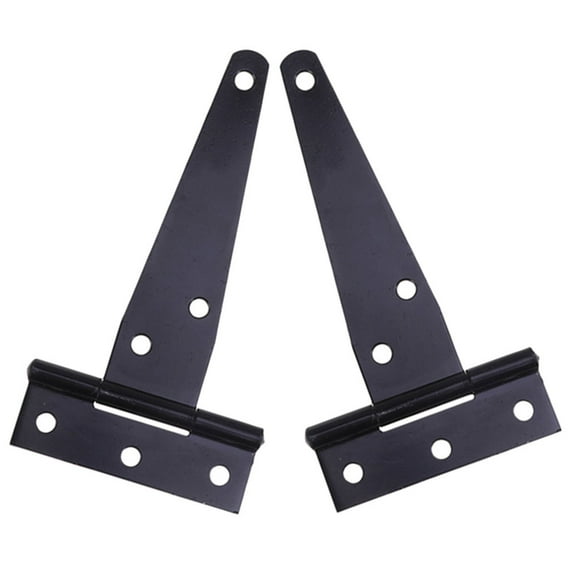 2 Pcs Decorative Strap Hinge Barn Door Hinges Heavy Duty Gate Double